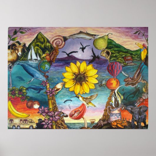 Poster Panthéisme (Devant)