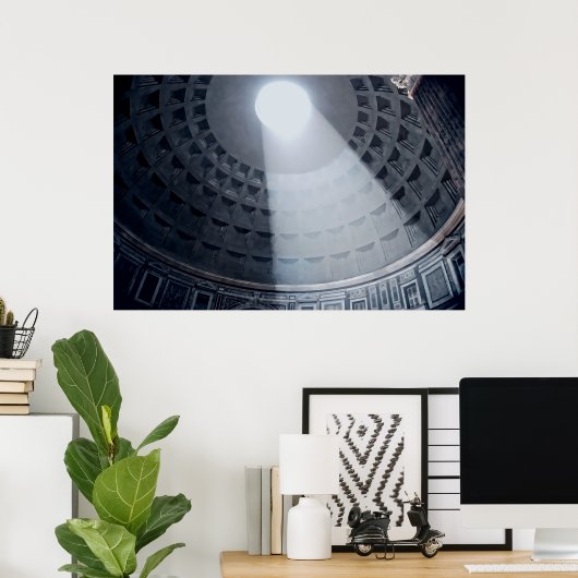 POSTER PANTHÉON DE ROME (Bureau à domicile)