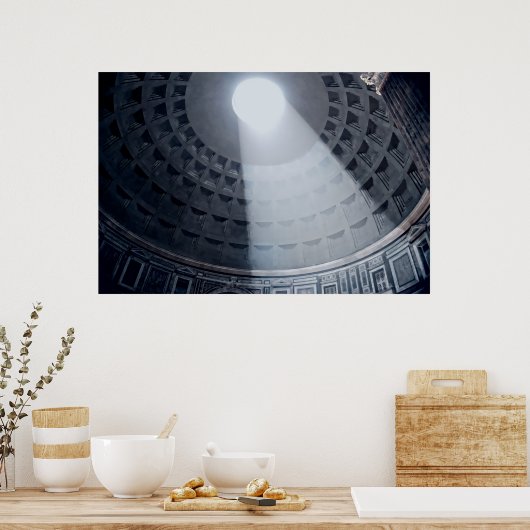 POSTER PANTHÉON DE ROME (Cuisine)