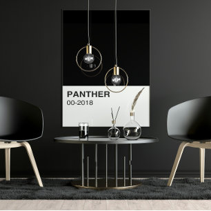 Poster Panther Movie Black - Pleine Largeur