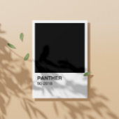 Poster Panther Movie Black - White Border