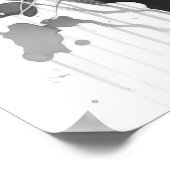 Poster Panther Portrait Animal Peinture Faune En Plein Ai (Coin)