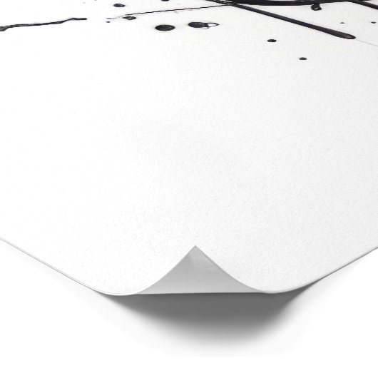 Poster Panther Portrait Animal Peinture Faune En Plein Ai (Coin)