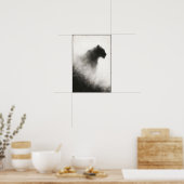 Poster Panthère dans l'Abstraite de la brume (Cuisine)