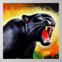 Panthère noire (7) Chat sauvage