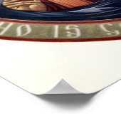 Poster Pantocrator Seigneur de tous Christ Orthodoxe Impr (Coin)