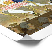 Poster Pantomime Stage, illustration pour Fetes Galantes (Coin)