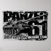 Poster Panzer 61 (Devant)