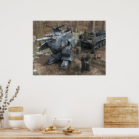 Poster Panzer de ravitaillement (Cuisine)