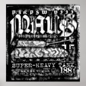 Poster Panzer VIII Maus (Devant)