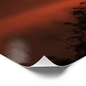 Poster Paon au lever du soleil (Coin)