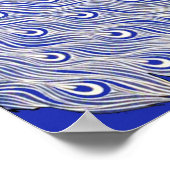 Poster Paon bleu (Coin)