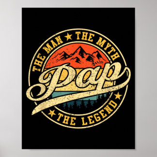Poster Pap Le Seul Et Unique La Légende T-shirt Drôle