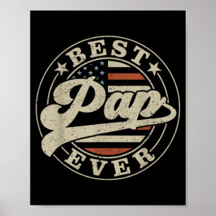 Poster Pap Toujours Un Drapeau Américain Américain Drôle