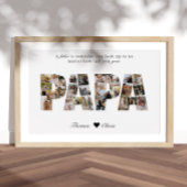 Poster Papa 28 Photo Collage de photos pour papa ou grand