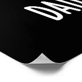 Poster Papa À L'Os Drôle Anatomie Jeu Biseau BG (Coin)