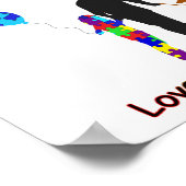 Poster Papa autiste avec chien (Coin)