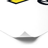 Poster Papa Baseball Softball des Deux Conception Vectori (Coin)