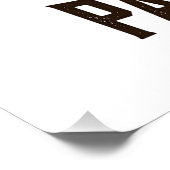 Poster Papa Bear Cowboy Bear Patriotic Vintage Vector Des (Coin)