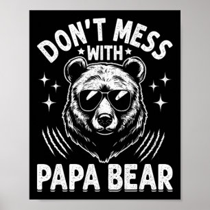 Poster Papa Bear ne manque pas avec Papa Bear Drôle Pères