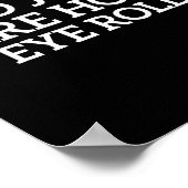 Poster Papa Blagues sont comment les yeux roulent Fête de (Coin)