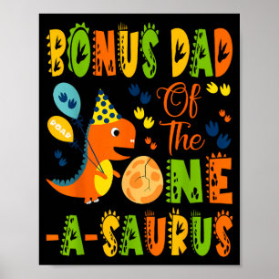 Poster Papa bonus du premier anniversaire de l'un-a-sauru