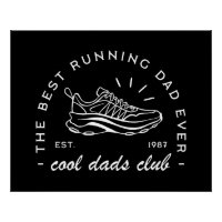 Papa club de course marathoner athlétisme esthétiq