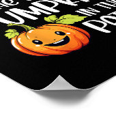 Poster Papa de la citrouille la plus mignonne de la parce (Coin)