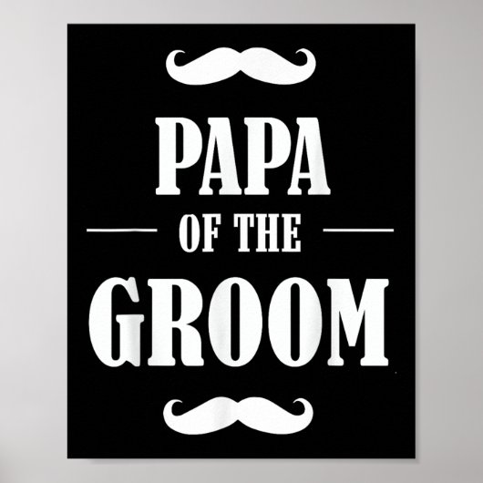 Poster Papa De La Pièce T Chemise Funny Mariage Bachelor  (Devant)