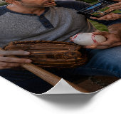 Poster Papa découvre le nouveau jeu (Coin)