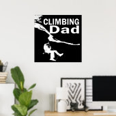 Poster Papa d'escalade (Bureau à domicile)