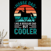 Poster Papa du cheval (Cuisine)