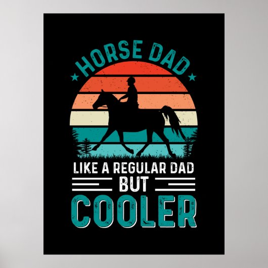 Poster Papa du cheval (Devant)