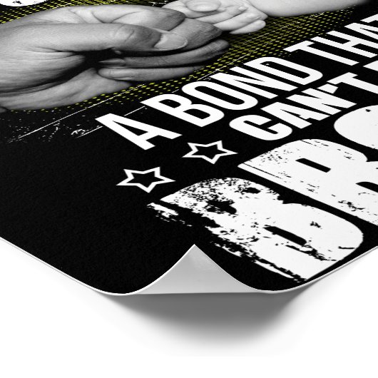 Poster Papa et fille un lien qui ne peut pas être cassé (Coin)