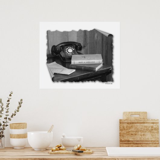 Poster "Papa était un entrepreneur" (Cuisine)