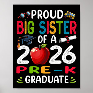 Poster Papa fier de la diplômée de la maternelle 2026 pou