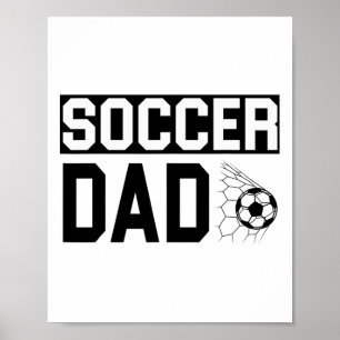 Poster Papa footballeur