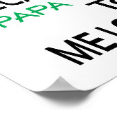 Poster Papa (format image standard) (Coin)