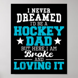 Poster Papa Hockey sur gazon - Joueur de hockey sur gazon
