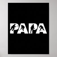 Papa hockey sur glace Drôle de papa Hockey sur gla