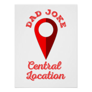 Poster Papa Joke Central Emplacement