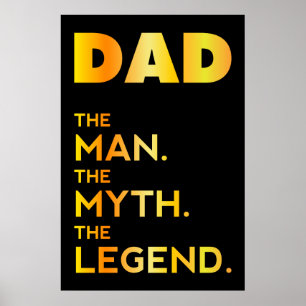 Poster PAPA, L'Homme, Le Mythe, La Légende, Chemise du Pè