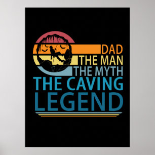 Poster Papa L'Homme Le Mythe La Légende De La Cave