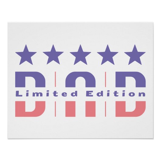 Poster Papa Limited Edition (Devant)