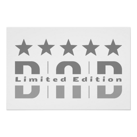 Poster Papa Limited Edition (Devant)