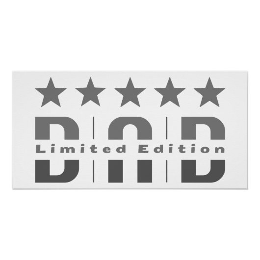 Poster Papa Limited Edition (Devant)