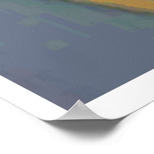 Poster papa lisse (Coin)