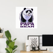 Poster Papa Panda Bear (Bureau à domicile)