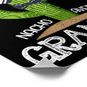 Poster Papa Papa Papa Papa Fête des pères Nacho Moyenne G (Coin)