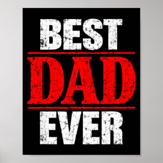 Poster Papa rétro toujours